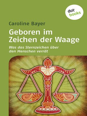 cover image of Geboren im Zeichen der Waage